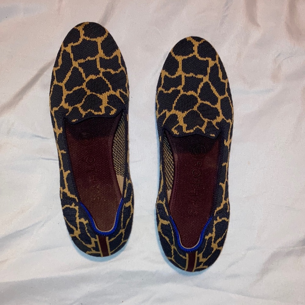 Rothy’s Navy Giraffe Loafer